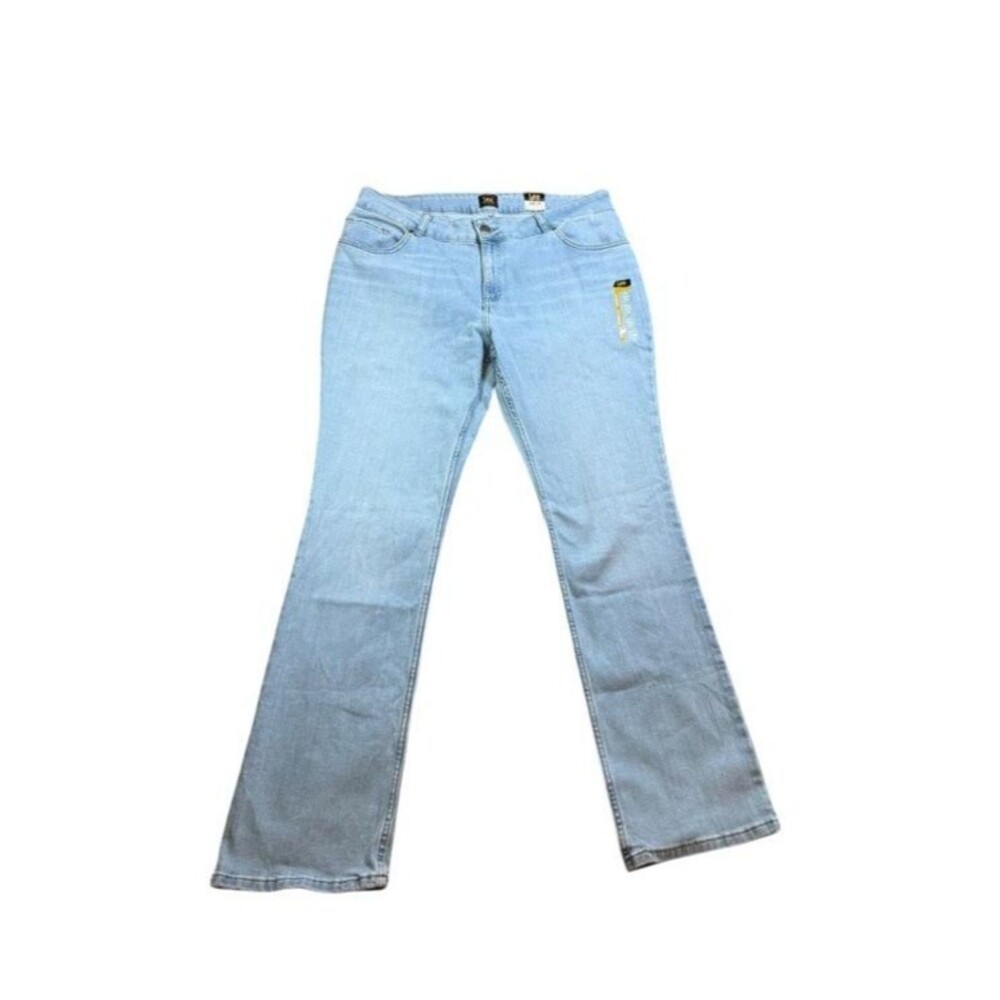 Lee Legendary Mid Rise Bootcut Leg Jean Womens Size 18 Long Plus Stargazing